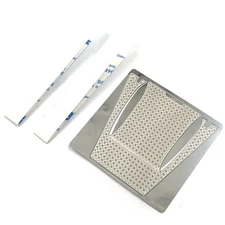 Yeah Racing Stainless Steel Engine Cover Diamond Plate fits TRX-4M Defender RC