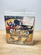 Super Street Fighter IV (PS3) Black Label & Complete In Box Excellent Disk