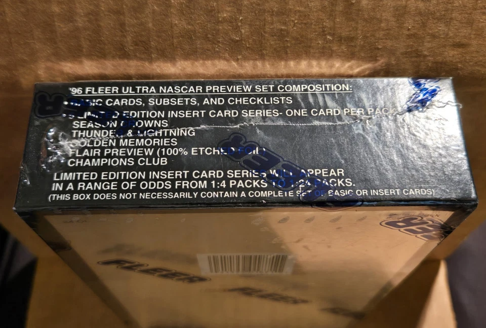 1996 Fleer Ultra Nascar Racing Factory Sealed Box 24 Packs - Image 4 of 4