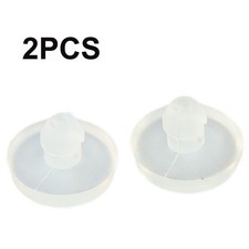 P??dale de frein tampon tampon 2 pi??ces remplacement pratique blanc neuf pi??ce