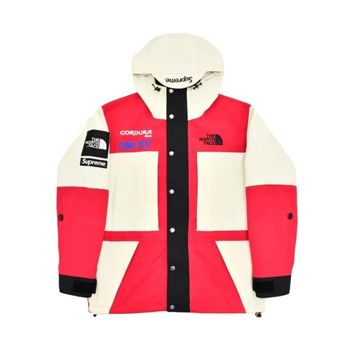 Veste Supreme The North Face TNF Gore Tex Expedition blanche multi Taille M FW18