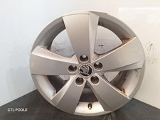 SKODA FABIA SE TSI MK3 2015-2022 15" Alloy Wheel OEM Genuine 6V0601025A