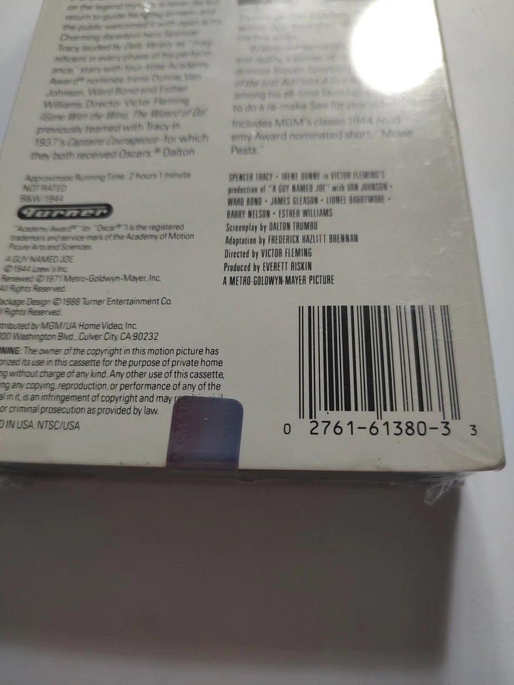 A Guy Named Joe (VHS, 1988) - Image 4 of 4