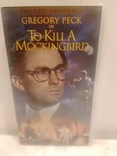 To Kill A Mockingbird 1962 VHS American Legal Crime Drama Film.