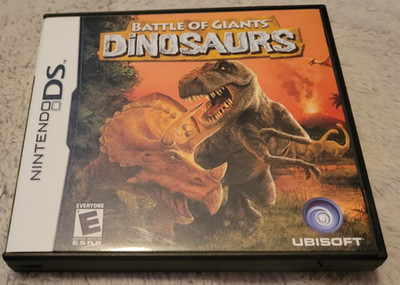 Battle of Giants: Dinosaurs (Nintendo DS) - Complete in box with manual