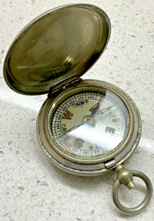 WORLD WAR I MARCHING POCKET COMPASS DARTON & CO LONDON NO2518 1917 WW1 TRENCH
