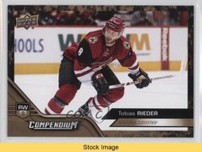 2016-17 Upper Deck Compendium Gold Tobias Rieder #15 READ 9hd