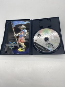 PS2 Playstation2 Console w/Kingdom Hearts Final Mix I & II Slim Black SCPH-70000