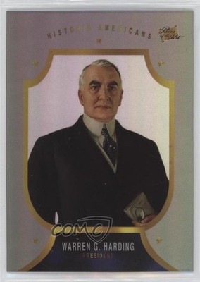 2023 Pieces of the Past Historical Premium Edition Warren G Harding #28 rs2