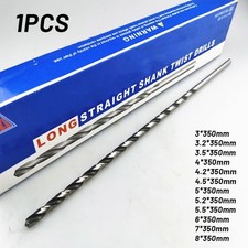 High Quality Drill Bit 1 Pc 350mm Extra Long HSS High Speed Steel Straight Shank