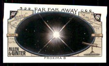 2021 Topps Allen & Ginter Mini Far Far Away Proxima b #FFA15
