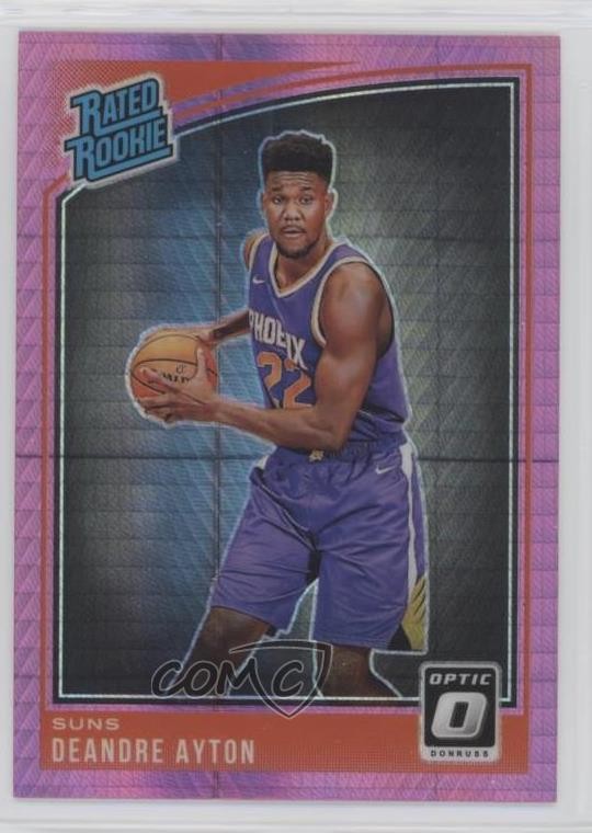 2018 Panini Donruss Optic Rated Rookie Pink Hyper Prizm DeAndre Ayton #157 h7v
