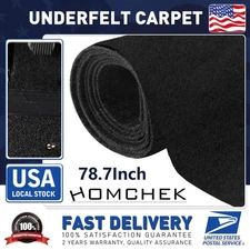 Automotive Universal Floor Interior carpets Black Non-woven Fabric Car Carpet