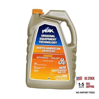 OET Extended Life Orange Prediluted Antifreeze/Coolant for North 50/50