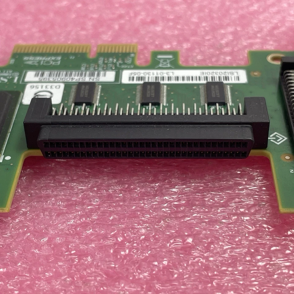 LSI LSI20320IE  Logic SCSI LVD/SE Controller PCI Express x4 439946-001 - Image 3 of 4