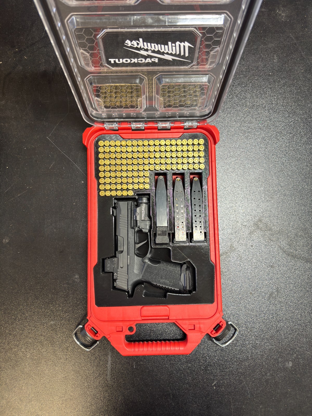 P365 X Macro Milwaukee Packout Ammo Insert (48-22-8436)