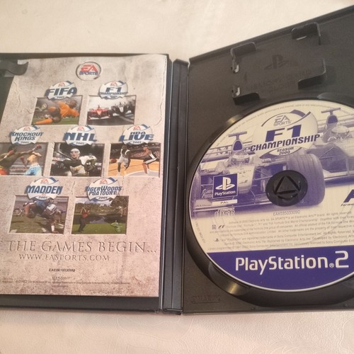 F1 Championship Season 2000 Formel 1 (Sony PlayStation 2 2001) PAL mit Handbuch - Bild 3 von 3