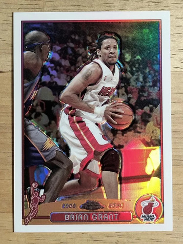2003 Topps Chrome Brian Grant #44 card