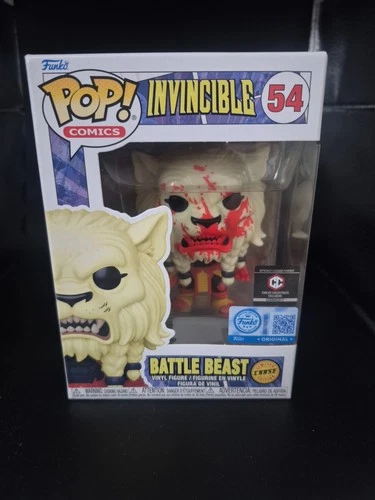 Funko Pop! Invincible Battle Beast #54 CHASE with Protector