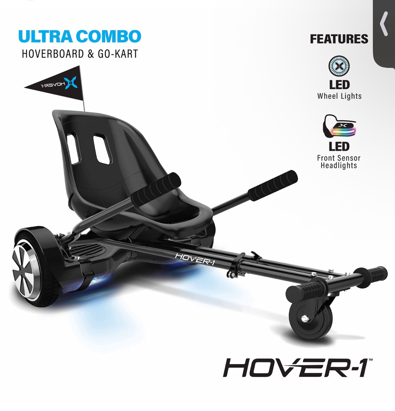 Hover-1 Kart Buggy Attachment Compatible with Most 6.5" & 8"