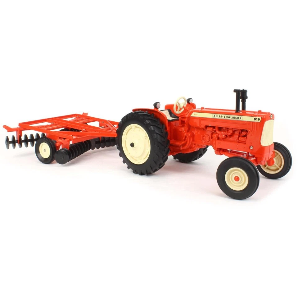 ERTL 1/16 Trattore Allis Chalmers D-19 Con Aratro A Disco 16441 - Immagine 2 di 4