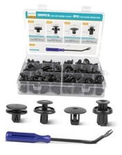 121PCS Body Bumper Fender Liner Retainer Clips W/Remover for Honda Accord