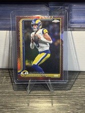 2025 Topps Chrome Matthew Stafford leather refractor #169 MVP BUYBACK