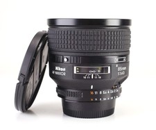 Nikon 85mm F1.4 D Autofocus Prime Nikkor Lens  Front & Rear Lens Caps