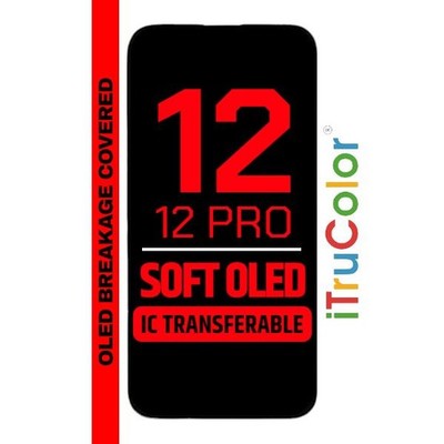iPhone 12 / 12 Pro LCD Assembly (Soft Oled By iTruColor)