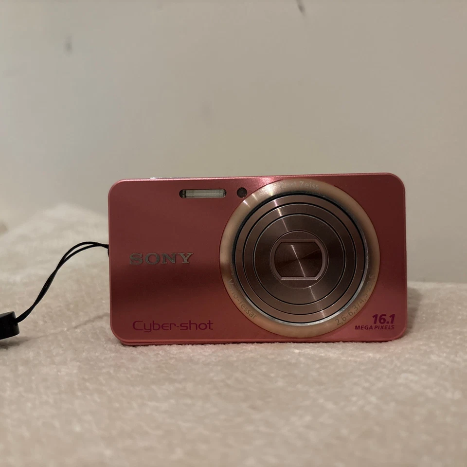 Câmera Digital Sony Cyber-shot DSC-W570 Rosa Zoom 5x + Bateria Língua Inglesa - Imagem 3 de 4