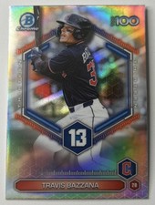 Travis Bazzana Top 100 Chrome Refractor Rooki...