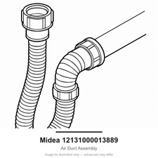 Midea 12131000013889 Air Duct Assembly