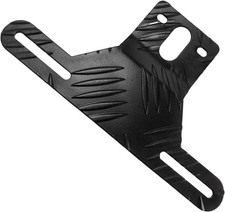 Augeny Aluminum License Plate Light Bracket, Auto Holder With Light Mount, Unive