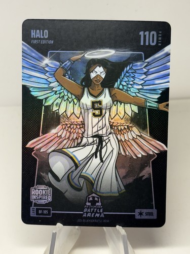 2024 Bo Jackson Battle Arena HALO Angel Reese RC #BF-105 Steel Battlefoil