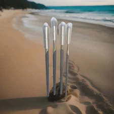 Complex Culture 4 Piece Brush Set Eye Shadow Eyelid Crease Definer Highlighter