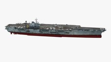 3D Printed kit 1/700 CV-66 USS America Aircra...