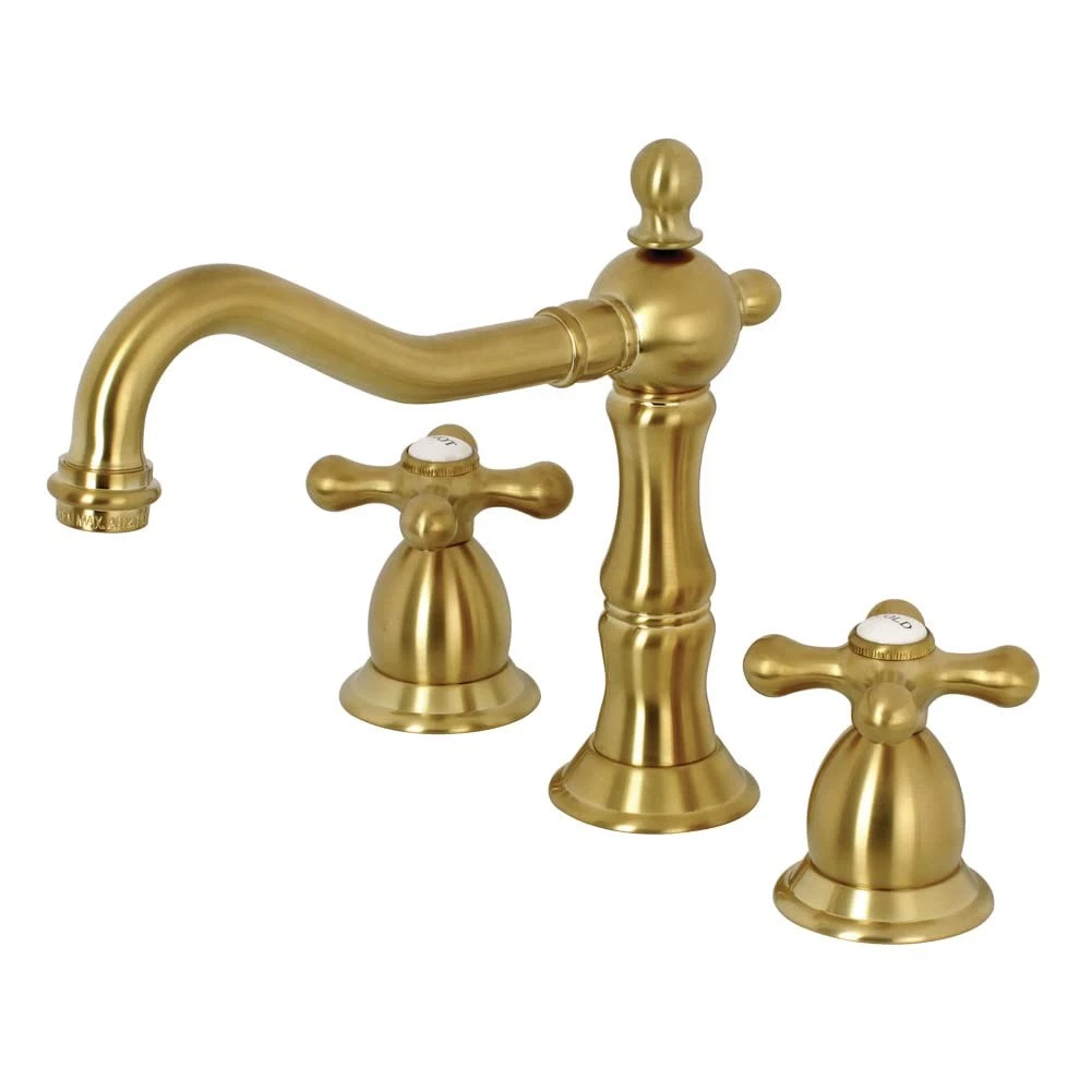 Kingston Brass KS1271TALBS Tudor 8 Center Kitchen Faucet with Brass Spray, Polished Chrome, 8-3/4 Spout Length, Polished Chrome, 8- 3/4 in Spout Reach KS1271TALBS 1