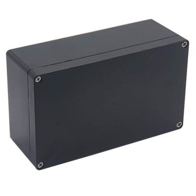 Junction Box,  Electrical Project Case Power Junction Box, Project Box Black (7.