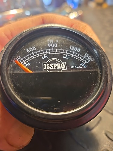 ISSPRO Pyrometer Gauge Portland Oregon - Bild 3 von 5