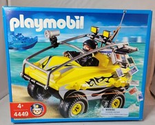 Playmobil 4449 Robber's Amphibious Vehicle in Box for collectors