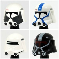 Custom HEAVY CLONE Trooper HELMET for Star Wars Minifigures -Pick the Style -