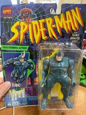 SPIDERMAN RHINO Action Figure Toy Biz Marvel Comics New/unopened