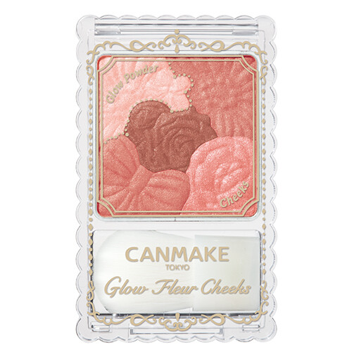 Canmake Glow Fleur Cheeks japan sealed blush - Picture 7 of 11