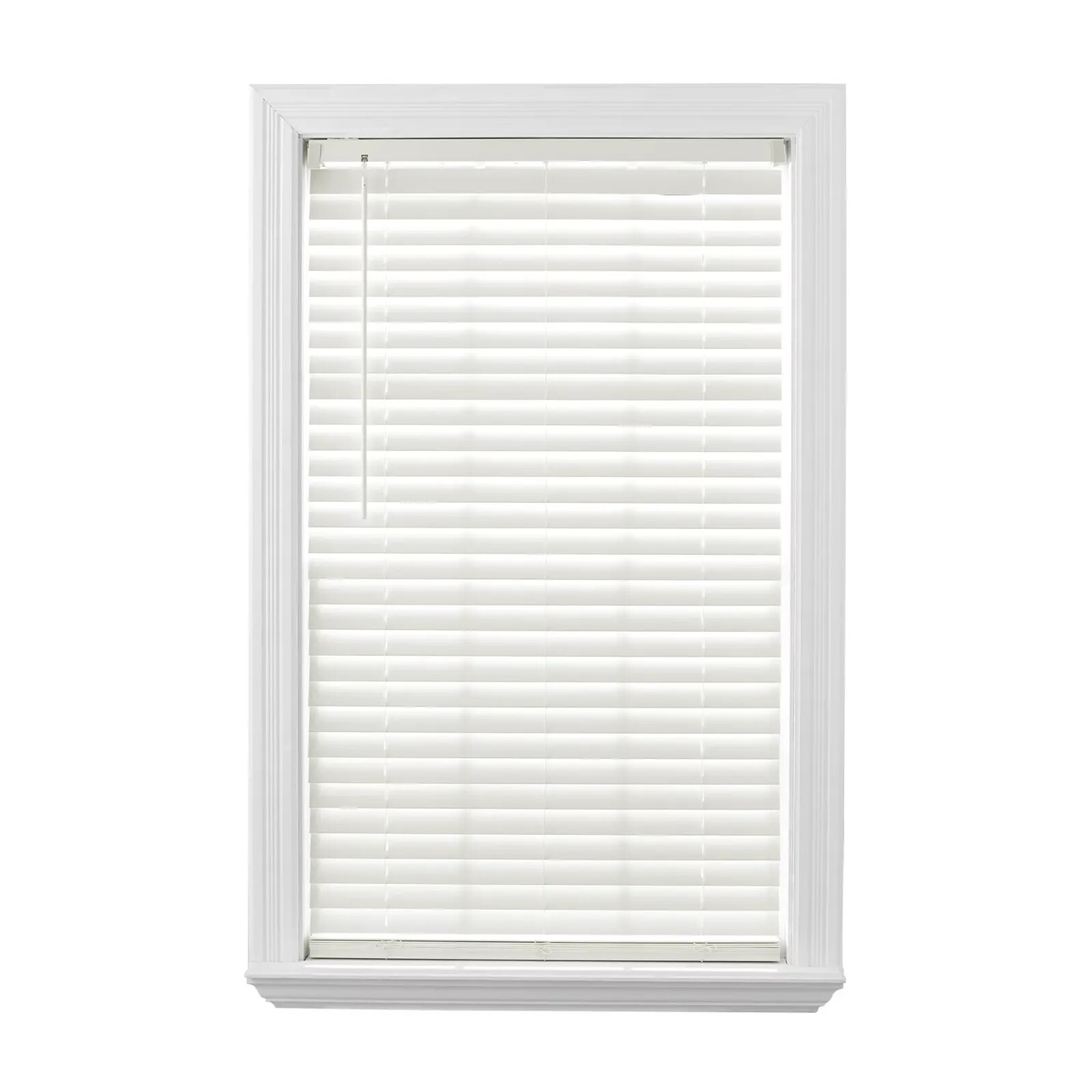 Anti-Microbial 2-Inch Cordless Faux Wood Blinds Shade Antiqu