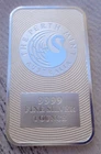 1 oz. Perth Mint KANGAROO art bar .9999 ultra fine silver