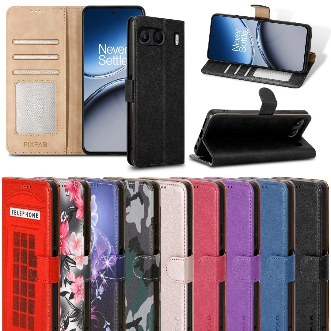 HONLEN Custodia per OnePlus 10T Cover, (6.7 Inches) Premium PU