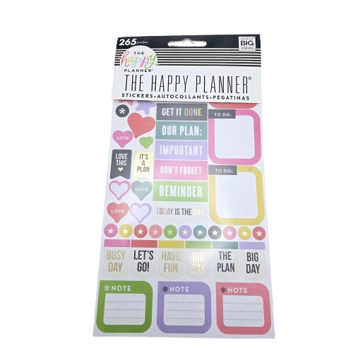 Planner Accessory Lot Misc Stickers Sticky Notes Bookmark Checklists Letters - Picture 2 of 21