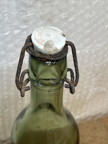 Bouteille ancienne Brasserie Baccarat Rauch Vin déco vintage Réf N.21 - Picture 3 of 6