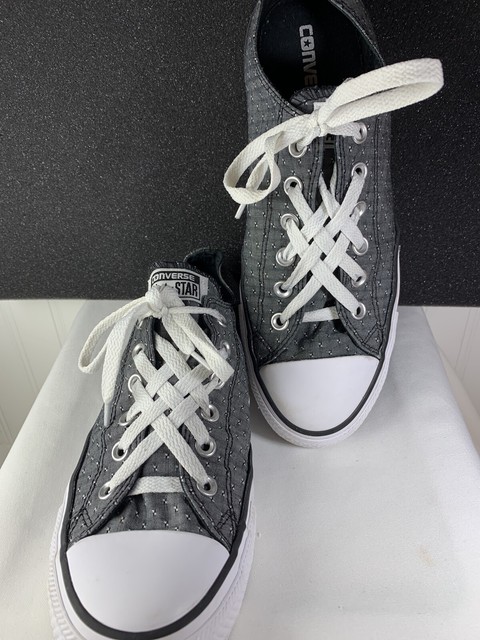 grey chuck taylors women's