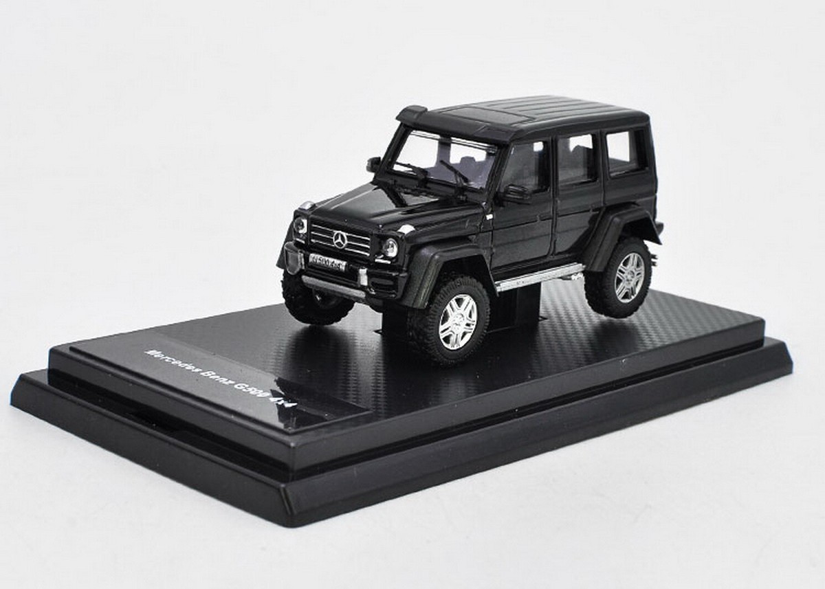 1/64 Mercedes Benz G Class G500 4X4 SUV Black Diecast Car 1/64 Mercedes Benz G Class G500 4X4 SUV Black Diecast Car